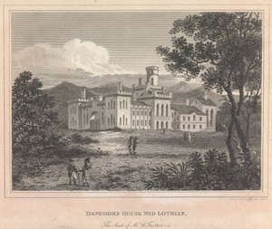 Drechorn House Mid Lothian; página 90 (Volume Um) de George Cooke