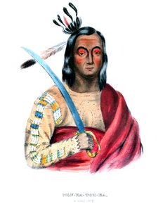 Moukaushka (&39;A Terra Trêmula&39;), um chefe Yankton Sioux