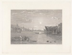 Boca de Teignmouth, Devon de George Cooke
