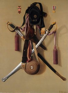 Trajes da Guerra Civil do Major Levi Gheen McCauley de George Cope