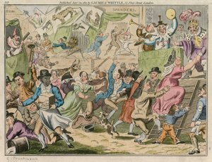 Bartholomew Fair, Londres de George Cruikshank