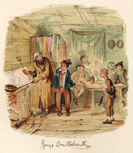 O livro de Charles Dickens de George Cruikshank