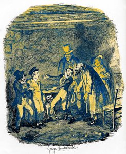 As Aventuras de Oliver Twist, de Charles Dickens de George Cruikshank