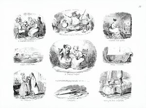 Conforto (gravura) de George Cruikshank