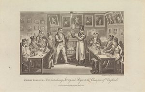 Salão do Cribb de George Cruikshank