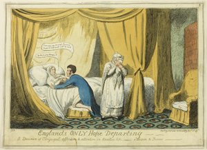 A única esperança de Inglaterra está de partida de George Cruikshank