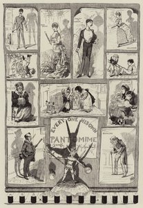Cada um a sua própria pantomima de George Cruikshank