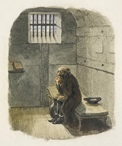 Ilustração para "Oliver Twist" de George Cruikshank