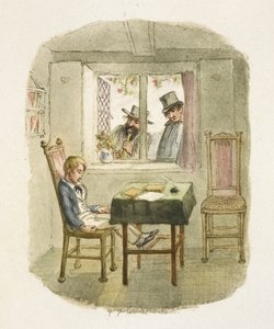 Ilustração para "Oliver Twist" de George Cruikshank