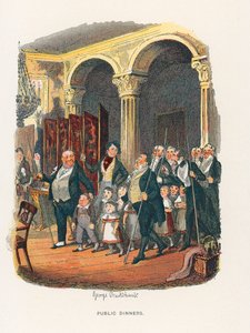Ilustração para esboços por Boz de George Cruikshank