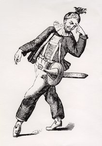 Kasper Punch, século XIX. de George Cruikshank