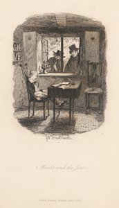 Monges e o judeu de George Cruikshank