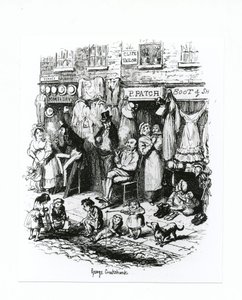 Monmouth Street, c.1836 de George Cruikshank