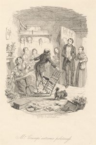 A extrema cortesia do Sr. Crump de George Cruikshank