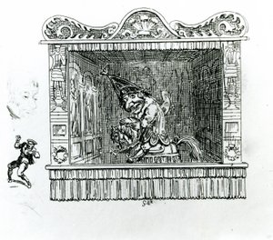 Sr. Soco em Hector, o Cavalo de George Cruikshank