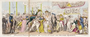 Princely Predilections ou, Música Antiga e Discórdia Moderna de George Cruikshank
