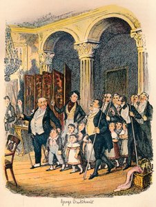 Jantares públicos, c1900 de George Cruikshank