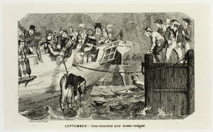 setembro - Over-Boarded and Under-Lodged from George Cruikshank