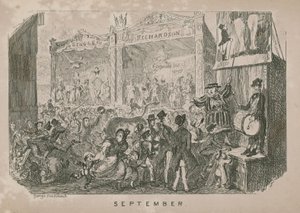 Feira de setembro de George Cruikshank