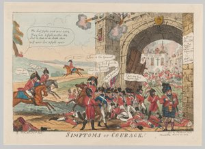 Simptoms of Courage! de George Cruikshank