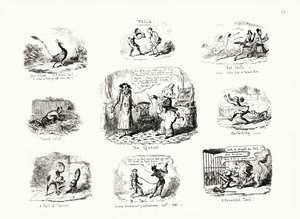 Cauda (gravura) de George Cruikshank