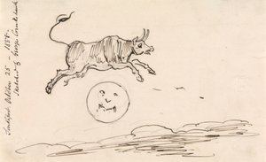 A vaca salta sobre a lua