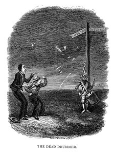 O baterista morto, 1840 de George Cruikshank