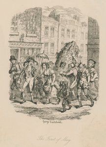 Primeiro de Maio de George Cruikshank