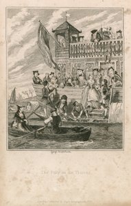 A loucura no Tamisa de George Cruikshank