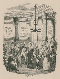 The Gin Shop de George Cruikshank