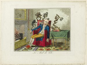 A dor de cabeça de George Cruikshank