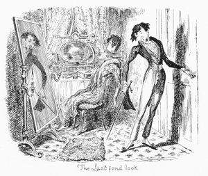 O último olhar carinhoso (gravura) de George Cruikshank