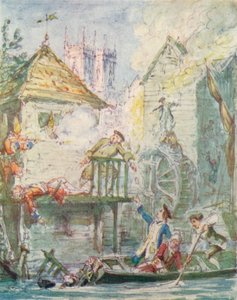 The Misers Daughter: 1920, Dispersão do clube jacobita, c1842, 1913 de George Cruikshank