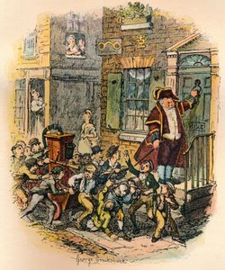 O Motor da Paróquia, c1900 de George Cruikshank