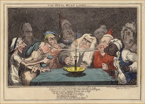 The Royal Rush Light de George Cruikshank