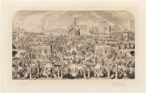 A adoração de Baco de George Cruikshank