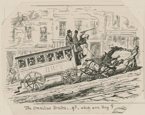 Os brutamontes omnibus ... que são eles de George Cruikshank