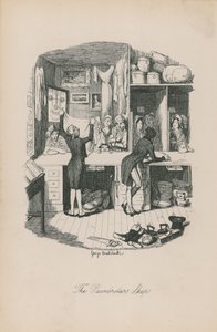 Loja do penhorista de George Cruikshank