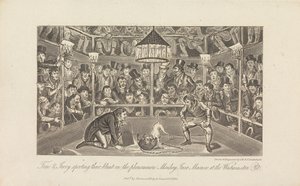 Tom & Jerry com a sua contundência... de George Cruikshank