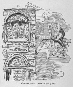 O que você está procurando O que você procura, c1820. de George Cruikshank