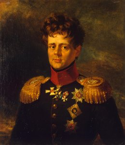 Retrato de Eugénio, Príncipe de Wurttemberg (1787/88-1857) de George Dawe
