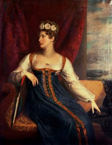 Retrato da princesa Charlotte Augusta de Gales