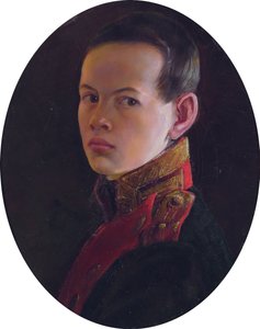 Retrato do príncipe herdeiro Alexander Nikolayevich 1818-1881 de George Dawe