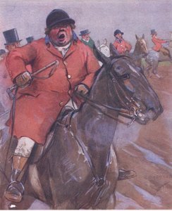 Estou muito obrigado a ver aquele cavalheiro com as panturrilhas grandes por mais de mim, de Lectors do Sr Jorrocks publicado por Hodder & Stoughton de George Denholm Armour