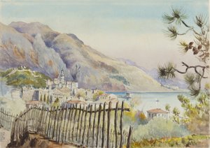 Mentone, olhando para o leste, 5 de março de 1878