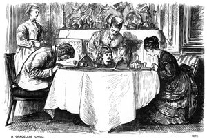 Uma Criança Graceless, 1872 1891 de George du Maurier