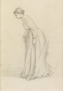 Passos Hesitantes (lápis) de George du Maurier