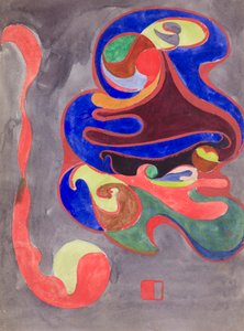 Decoração Abstrata, c.1898 (aquarela)