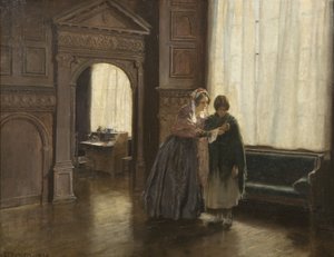 Sra. Mary Carpenter e sua Primeira Reformadora, Annie Woolham, na Red Lodge, 10 de outubro