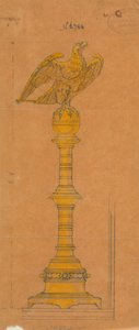 Desenhos executados para Jones e Willis, trabalhadores de metal e madeira e fabricantes de mobiliário de igrejas de Birmingham e Londres